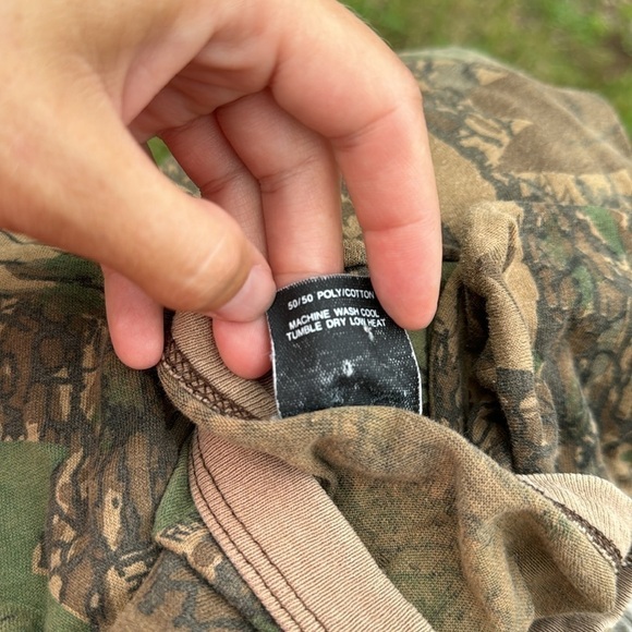 Vintage Ace Sportswear Camo Long Sleeve Shirt Size XL - Picture 8 of 8